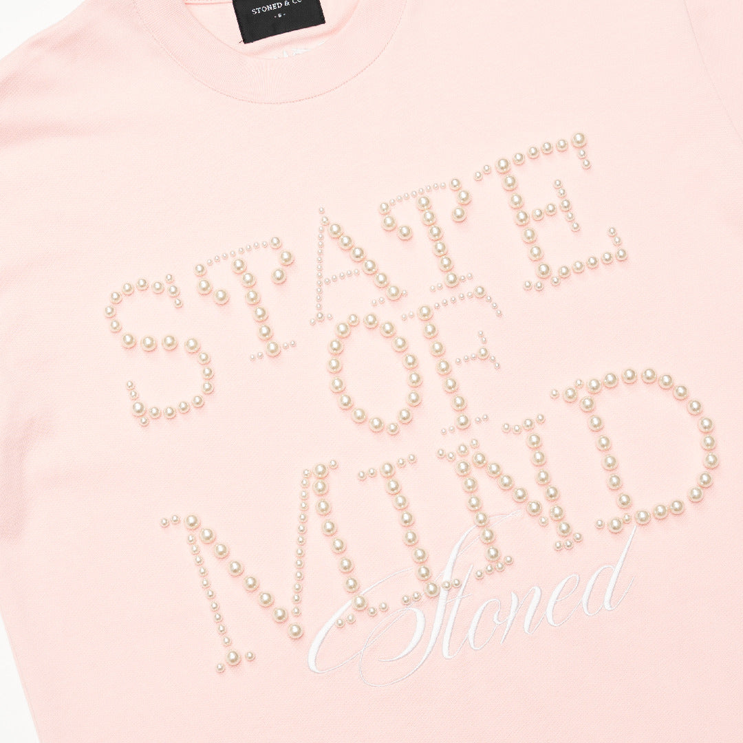 Blessed26 : State Of Mind Tee Pink