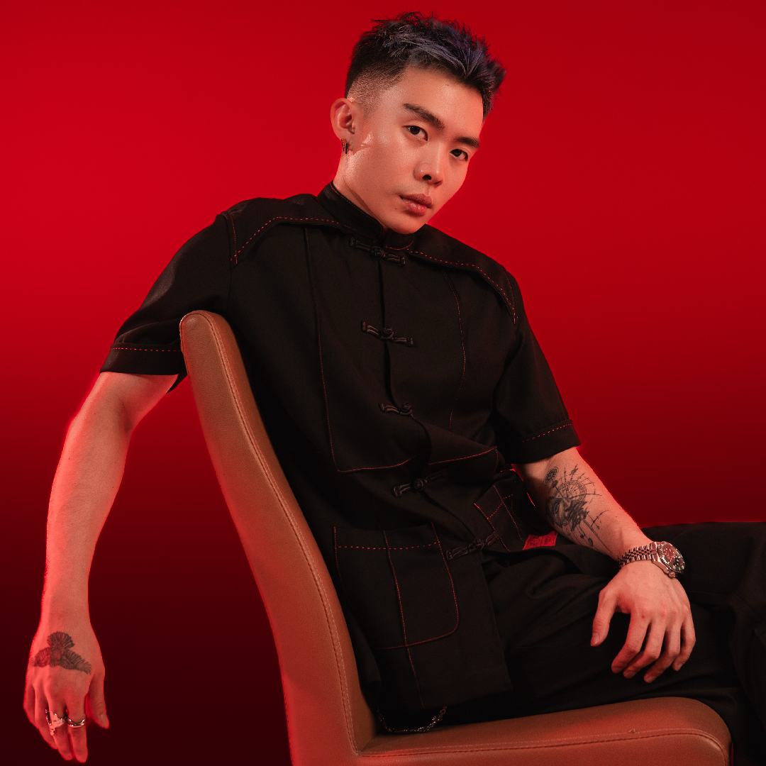 Stoned x Dickson Lim : Tang Suit Black