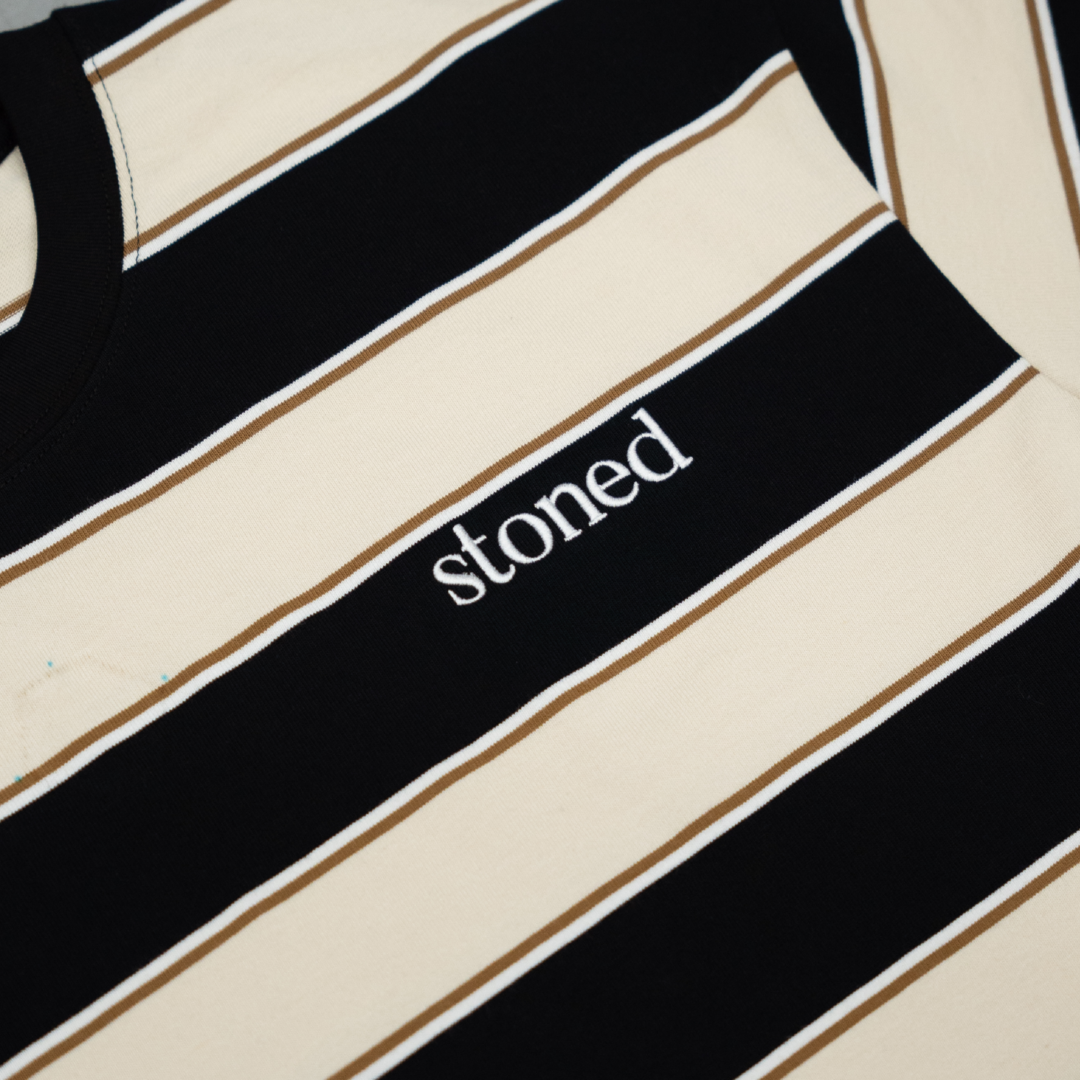 Stoned Originals : Stripes Black/Cream