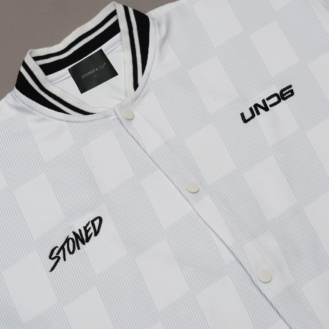 Stoned X UNDG : Button Baseball Shirt