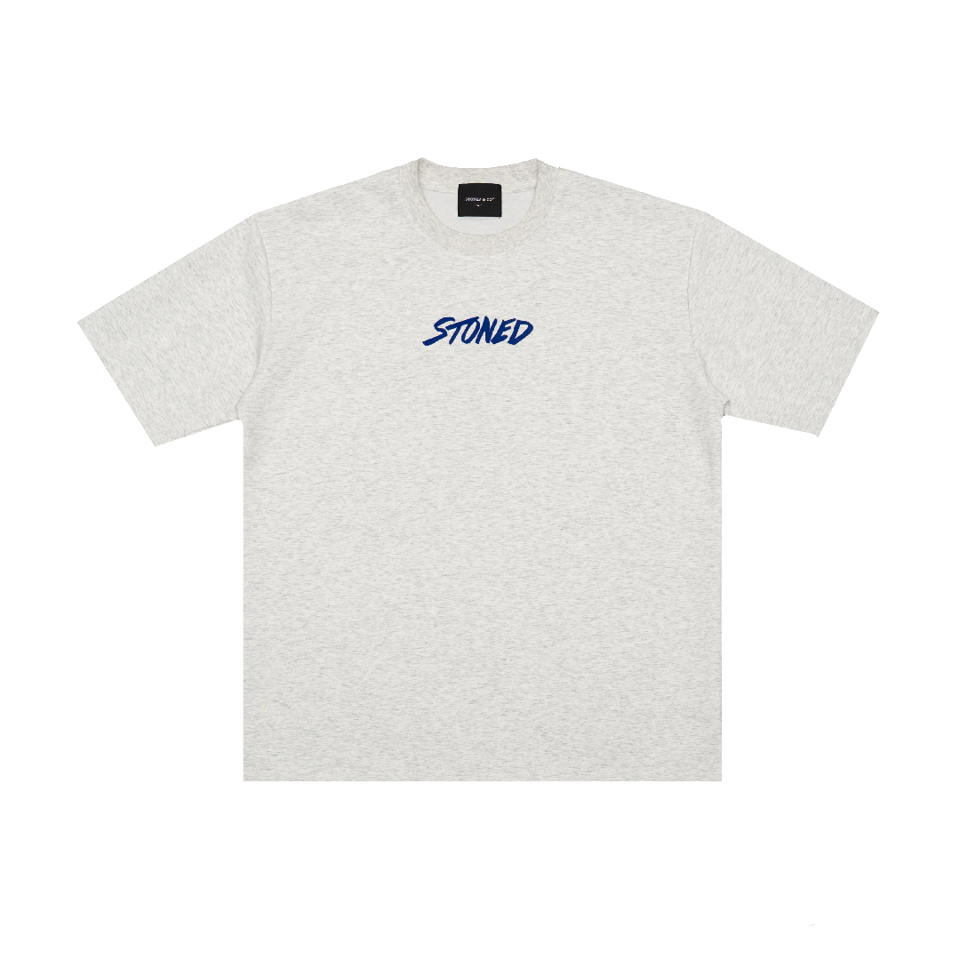 Milestoned : Hexagon Tee Grey