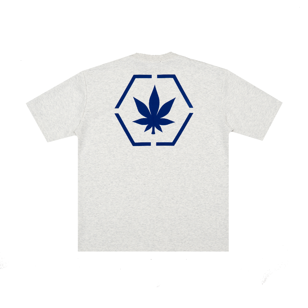 Milestoned : Hexagon Tee Grey