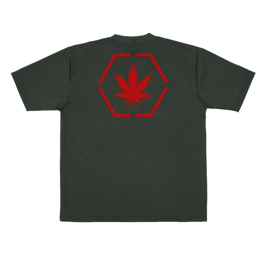 Colours : Genetic Hexagon Tee Dirty Green