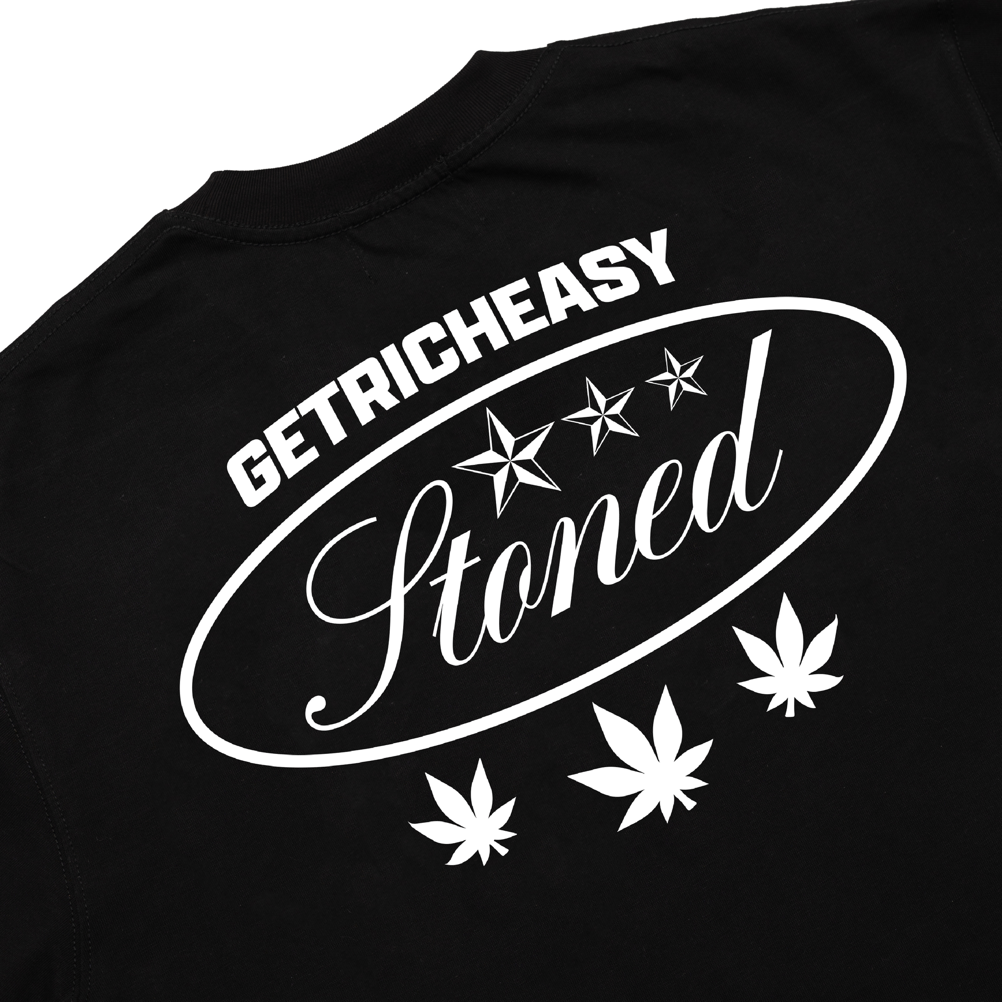 Stoned x GRE : Genetic Original Logo Tee Black