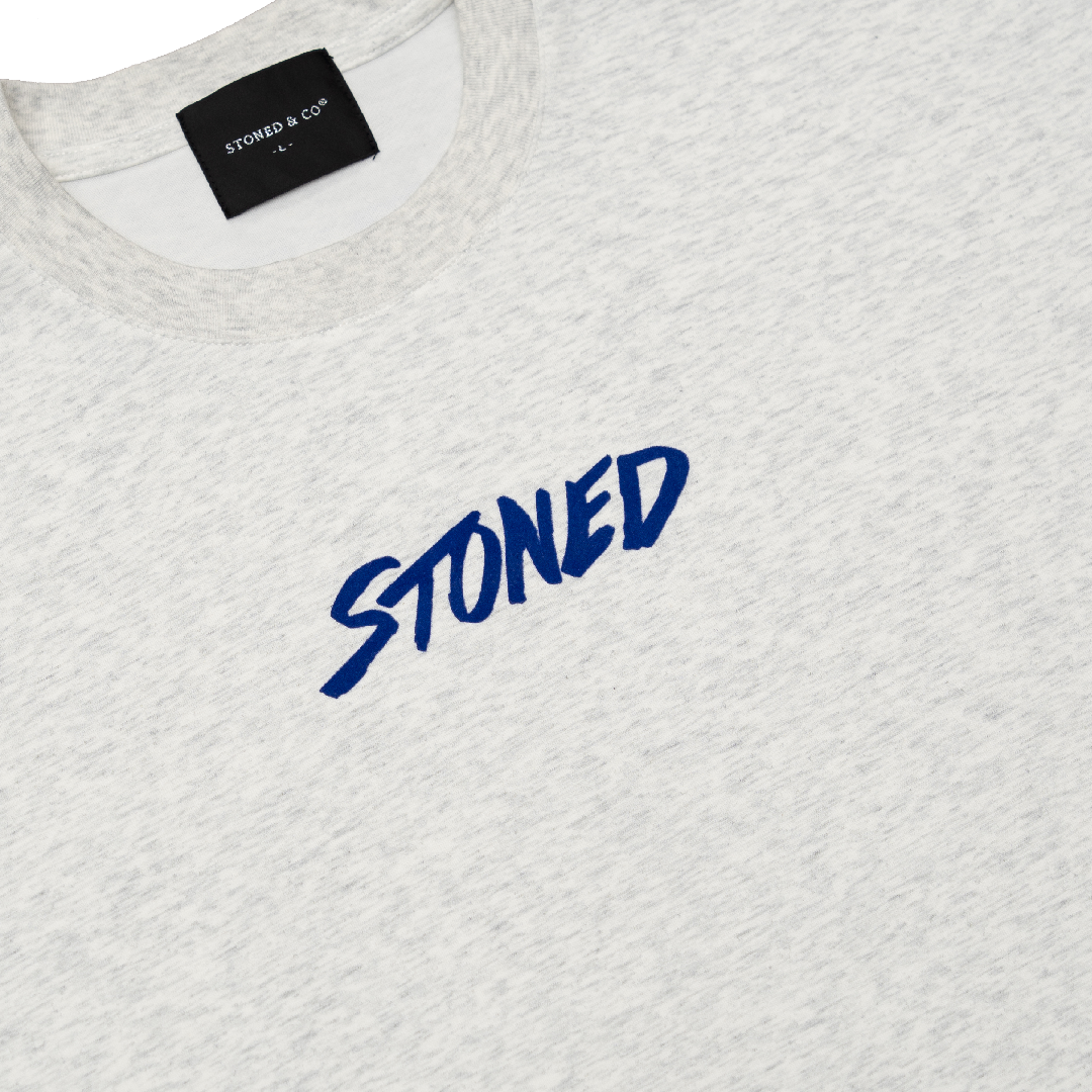 Milestoned : Hexagon Tee Grey