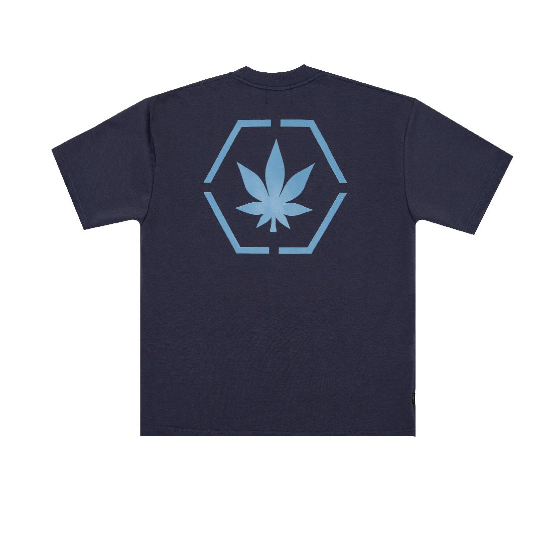 Colours : Genetic Hexagon Tee Navy