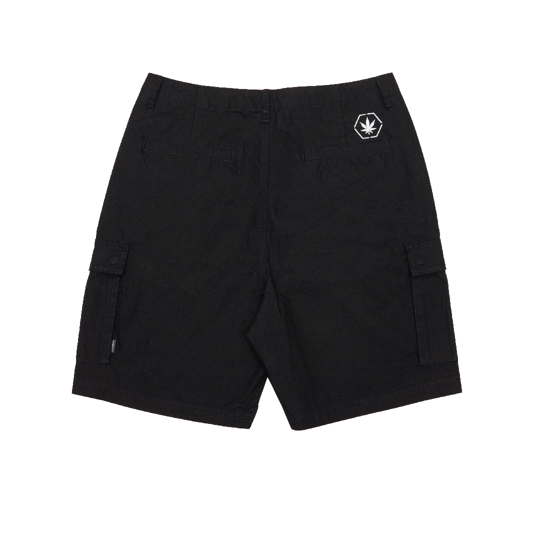 Blessed25 : Cargo Shorts Black