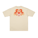 Dark Horse : Twin Horses Tee Beige