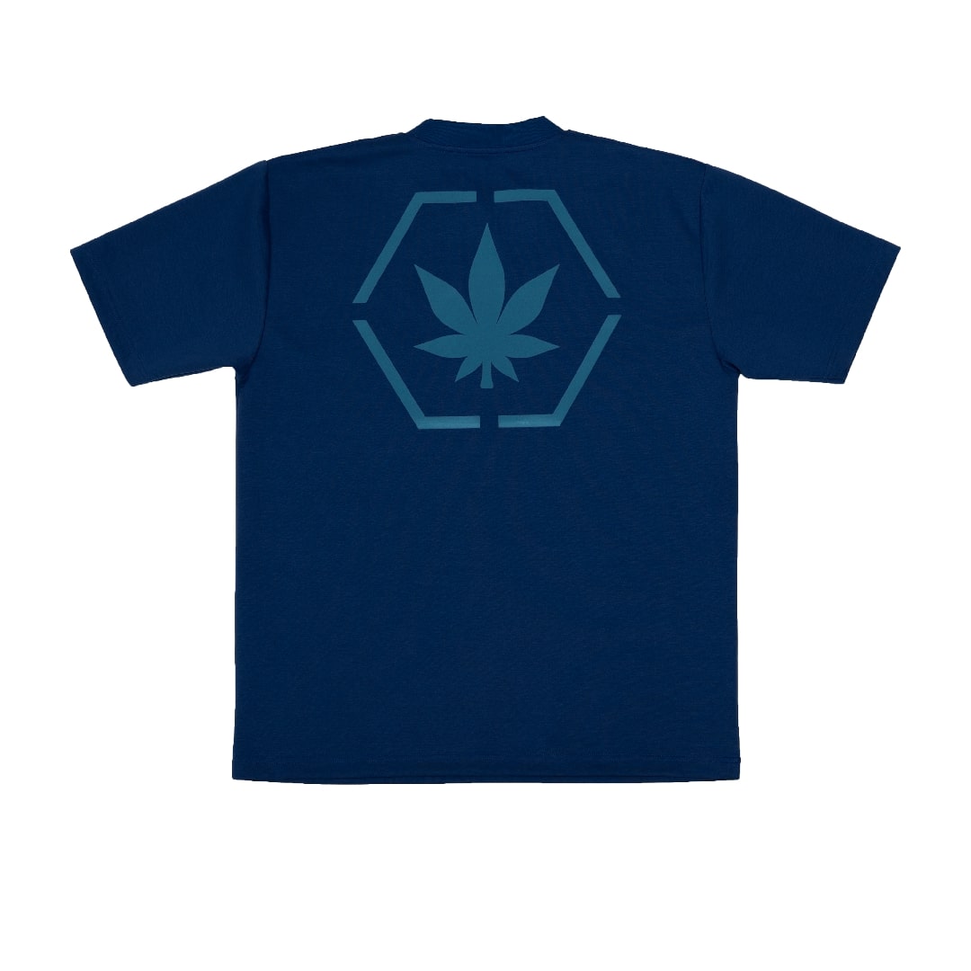 Colours : Genetic Hexagon Tee Navy