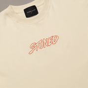Dark Horse : Twin Horses Tee Beige