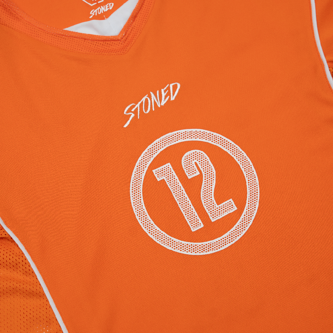 Milestoned : XII Jersey Orange