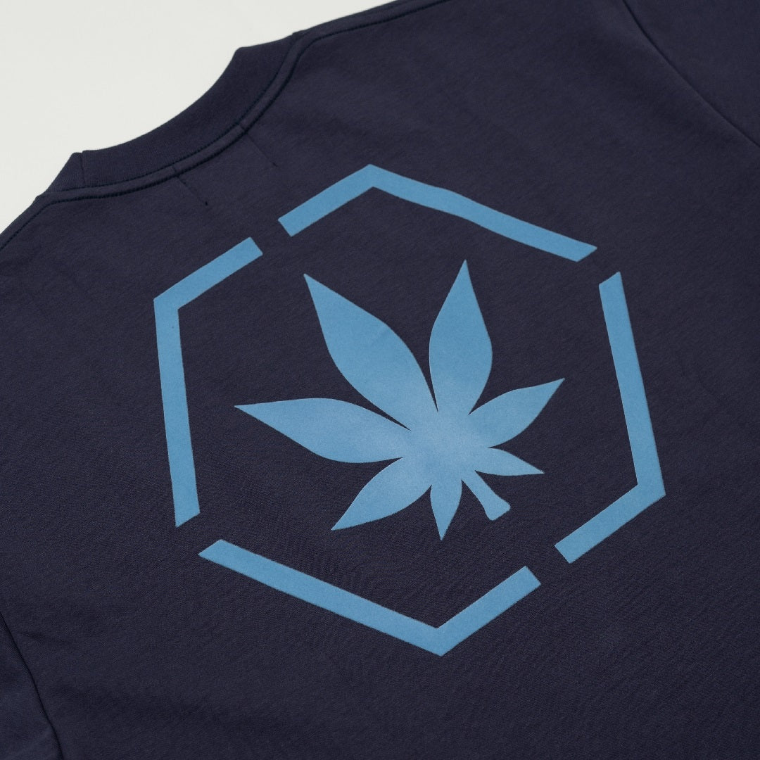 Colours : Genetic Hexagon Tee Navy