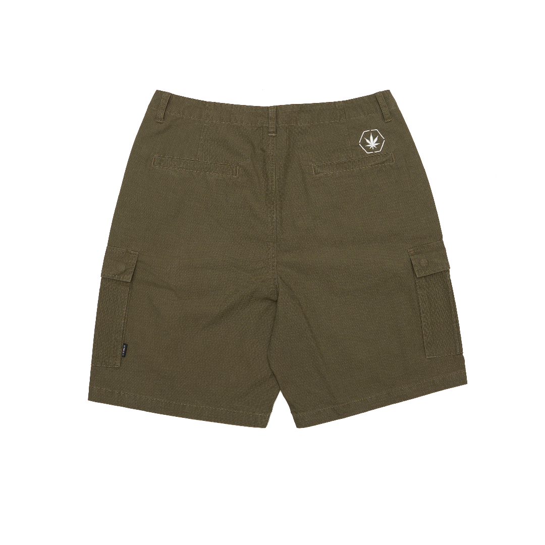 Blessed25 : Cargo Shorts Olive