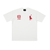 Dark Horse : Polo Tshirt White