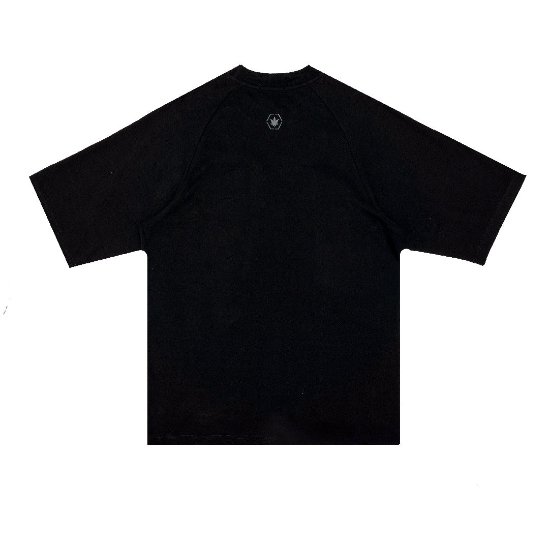 Void : Logo Raglan Tee Black