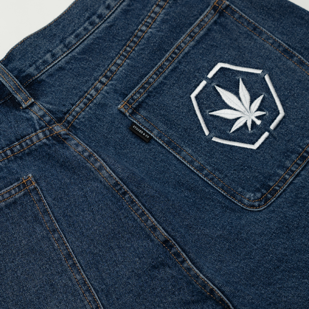 Mystic : Denim Jorts Blue