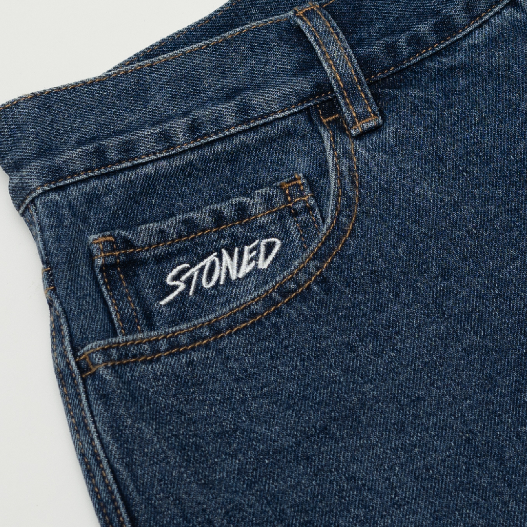 Mystic : Denim Jorts Blue