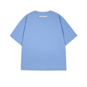 Unknown : Acid Dyed Hybrid Logo Tee Blue