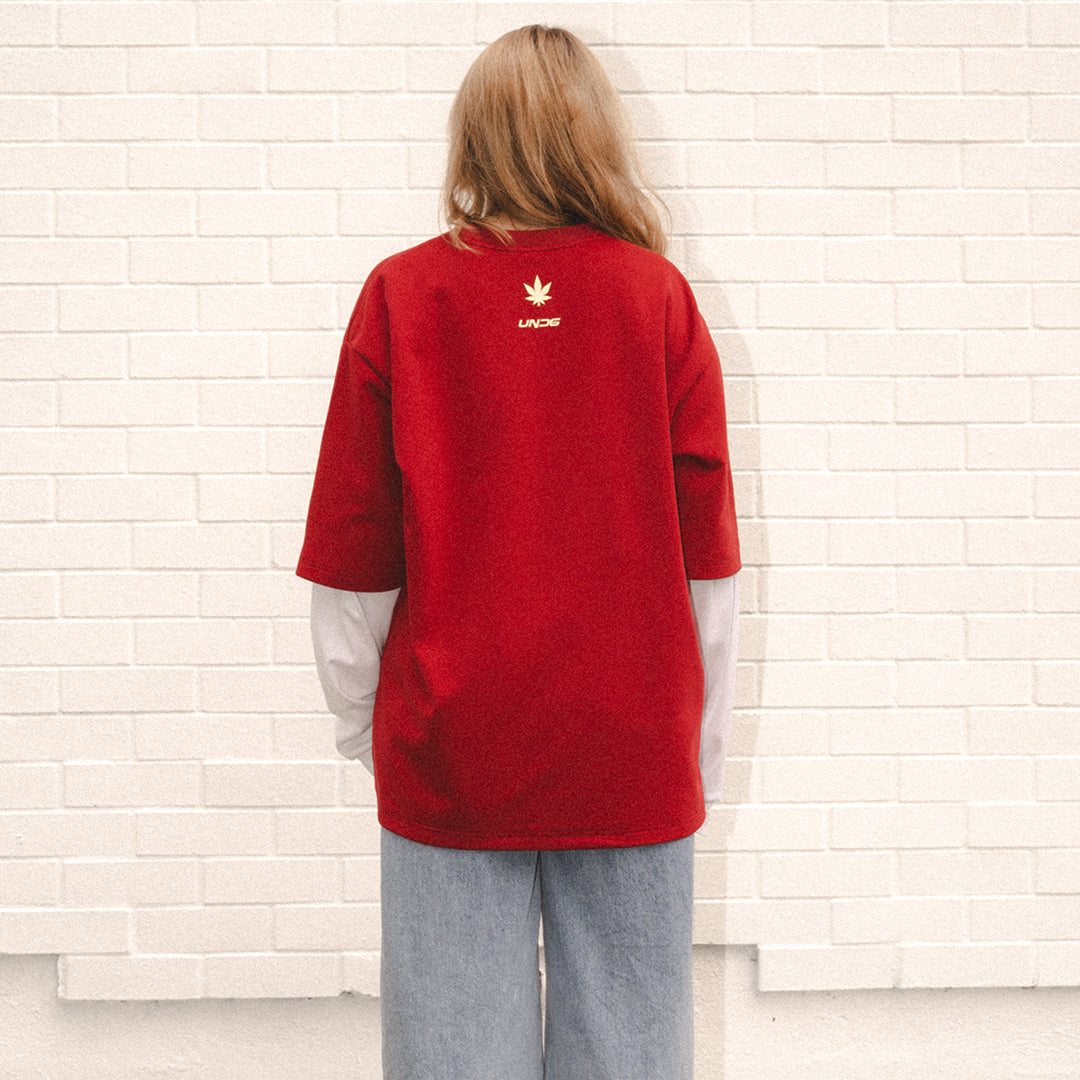 Stoned X UNDG : Basic Logo Tee Red