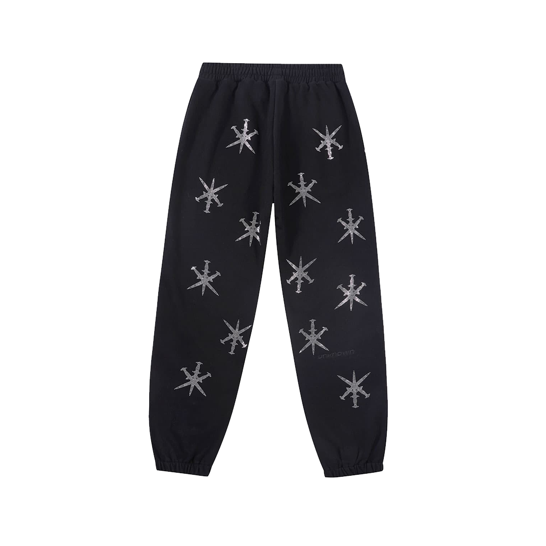 BlackDaggerRhinestoneJoggersBack.png