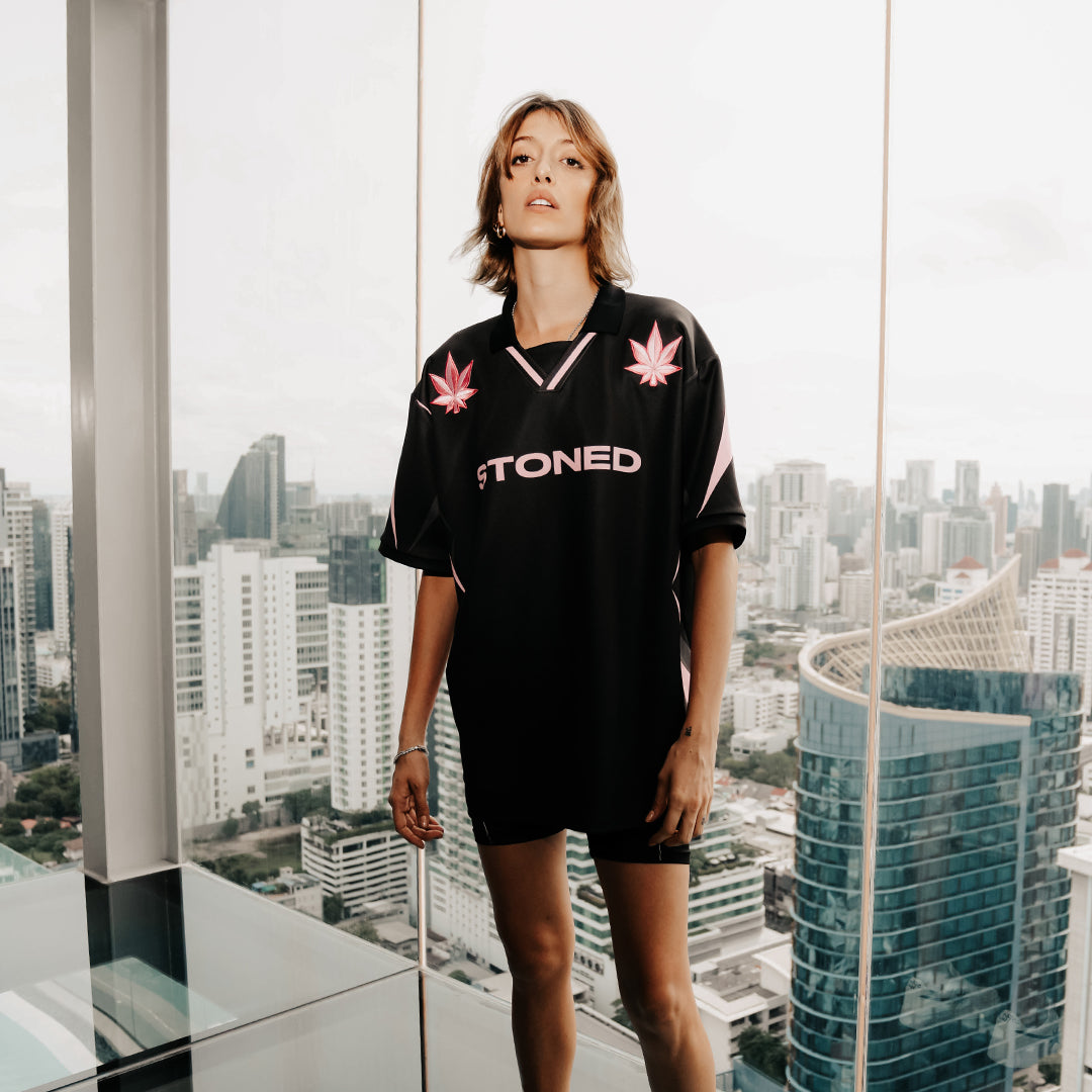 Stoned Retro UIP Jersey Black Pink STONED M SDN BHD stoned-retro-uip-jersey-black-pink-stoned-m-sdn-bhd