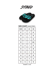 Stoned : Logo Sandals Black Tiffany