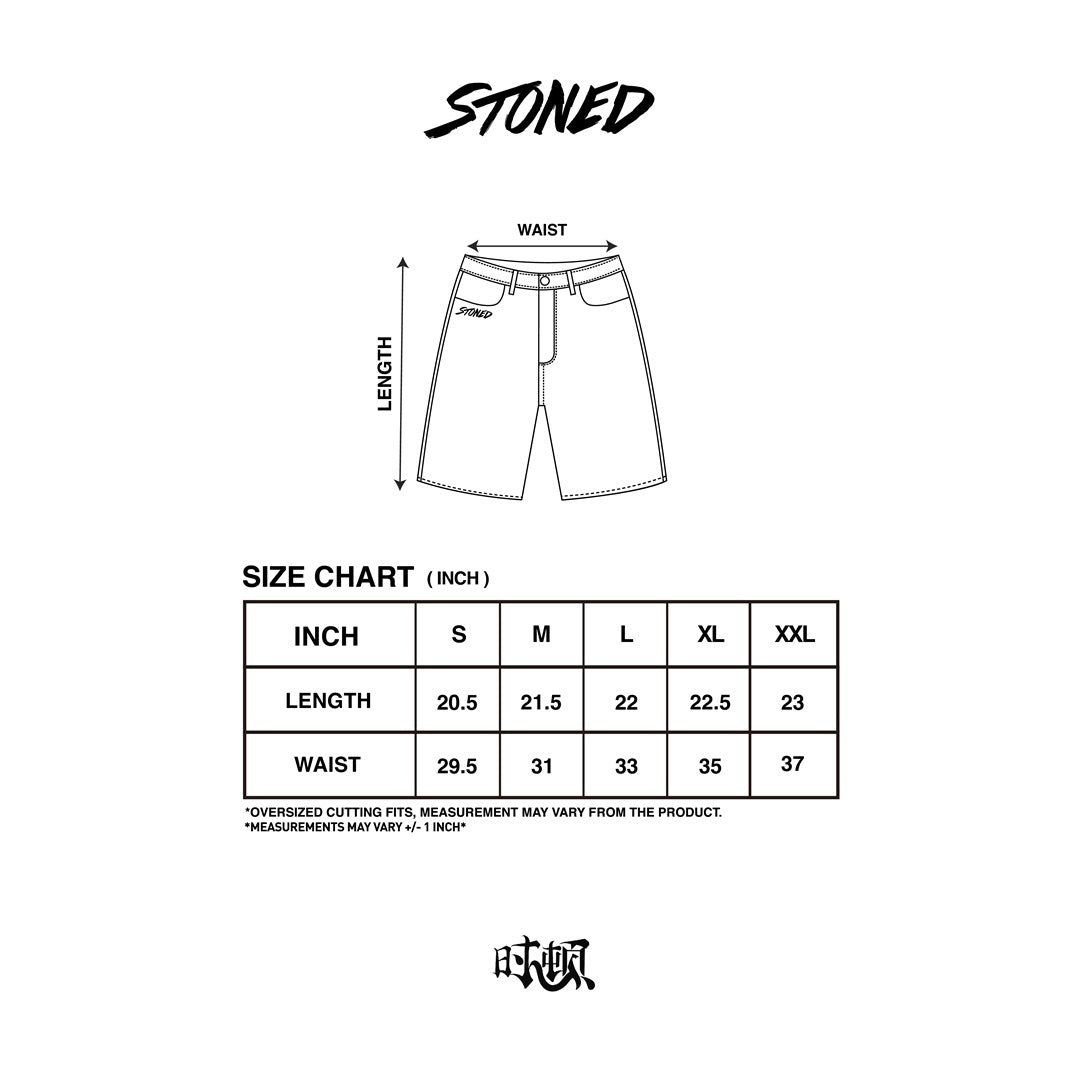 Mystic Denim Jorts Blue – Stoned Co Group - Main Image