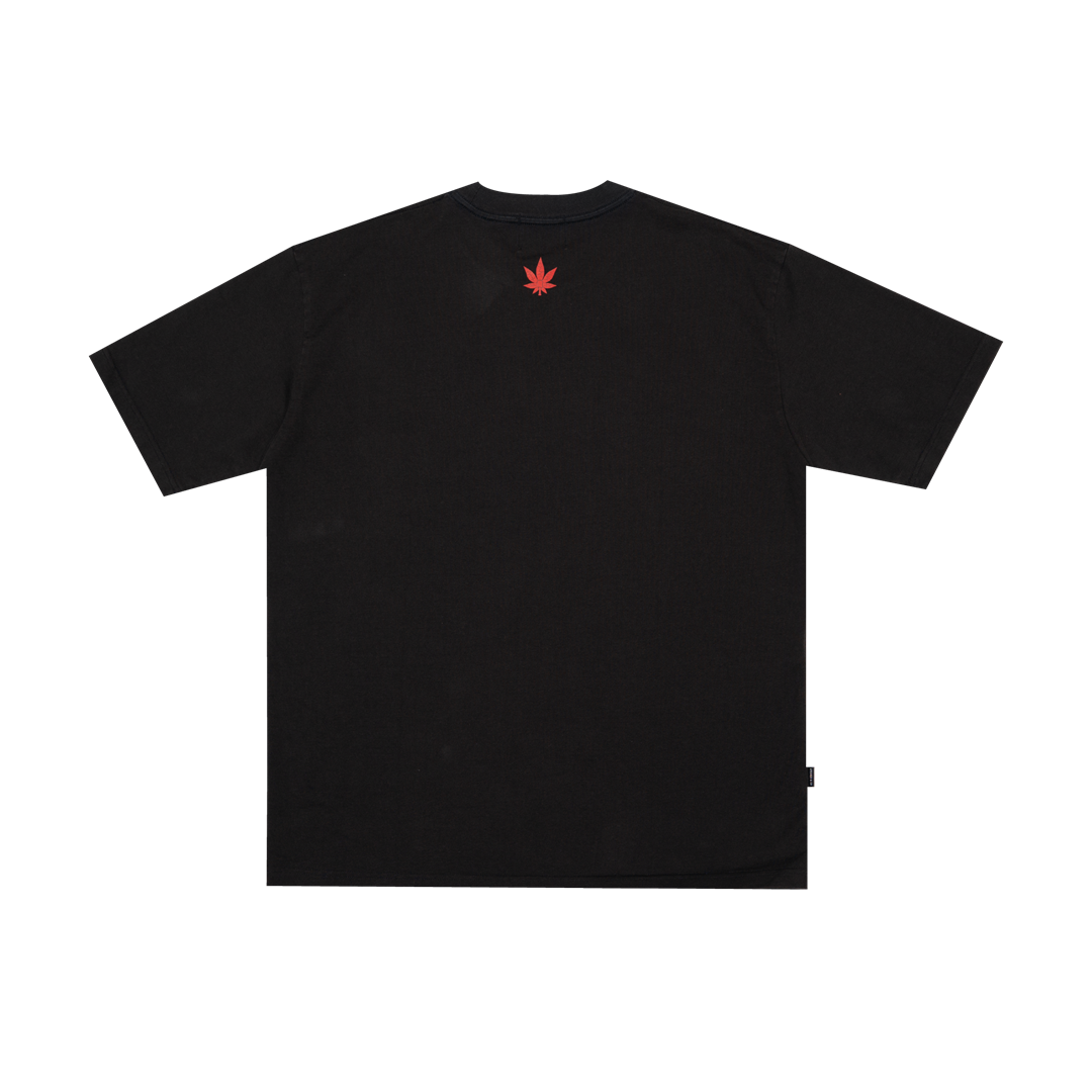 EOT : Twin Tower Washed Tee Black