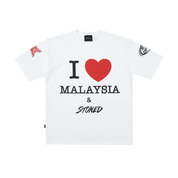 EOT : I Love Malaysia Tee White