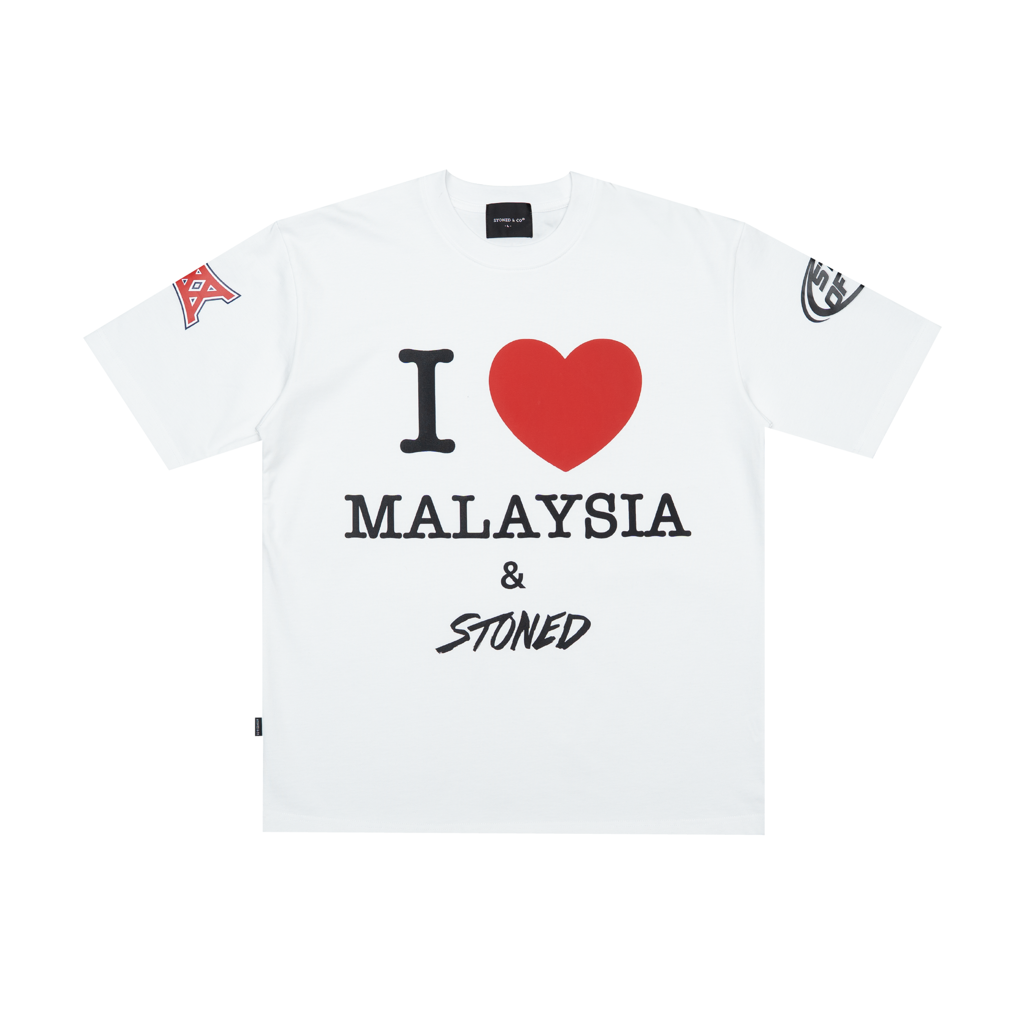 EOT : I Love Malaysia Tee White
