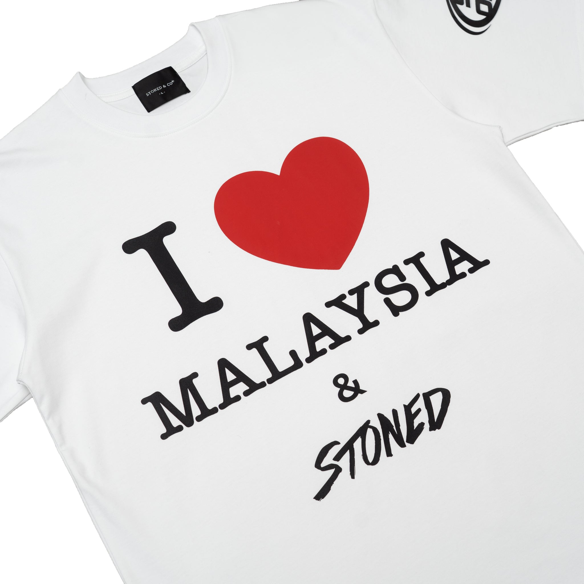 EOT : I Love Malaysia Tee White