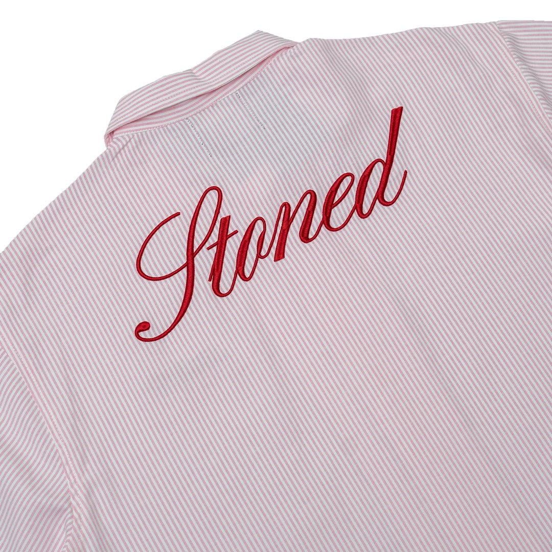 EOT : Stripe Shirt S/S Pink