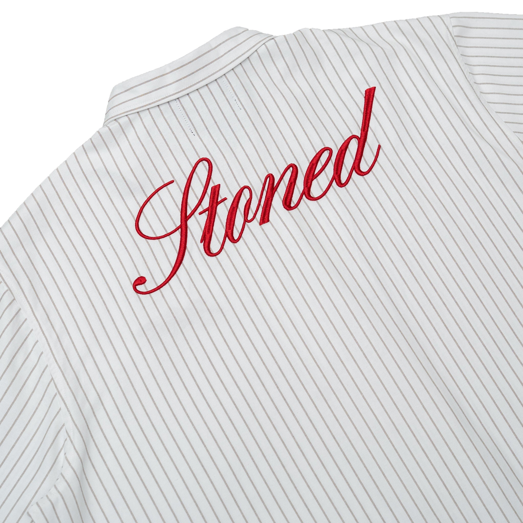 EOT : Stripe Shirt S/S White