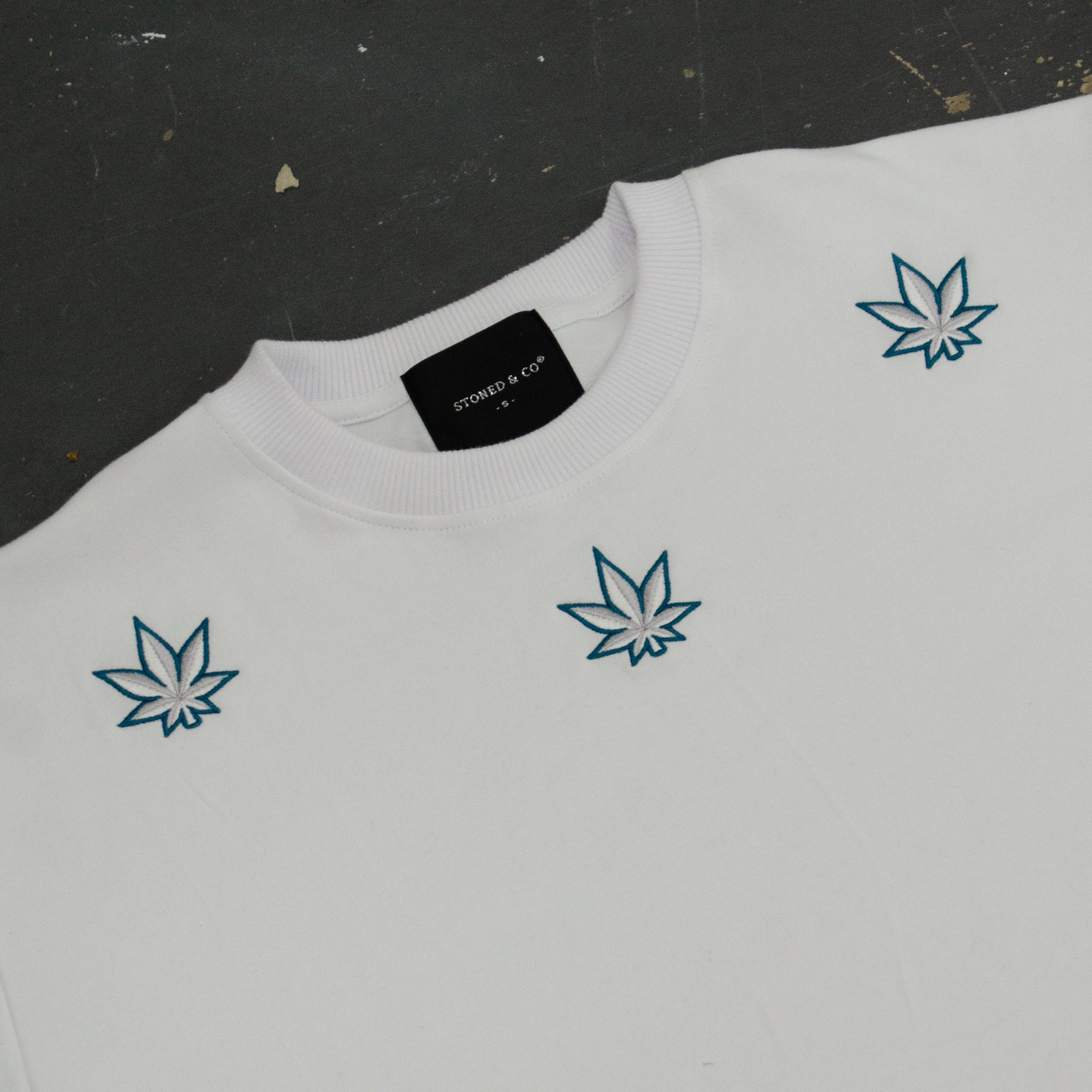 Stoned Blessed : Trilogy Tee White