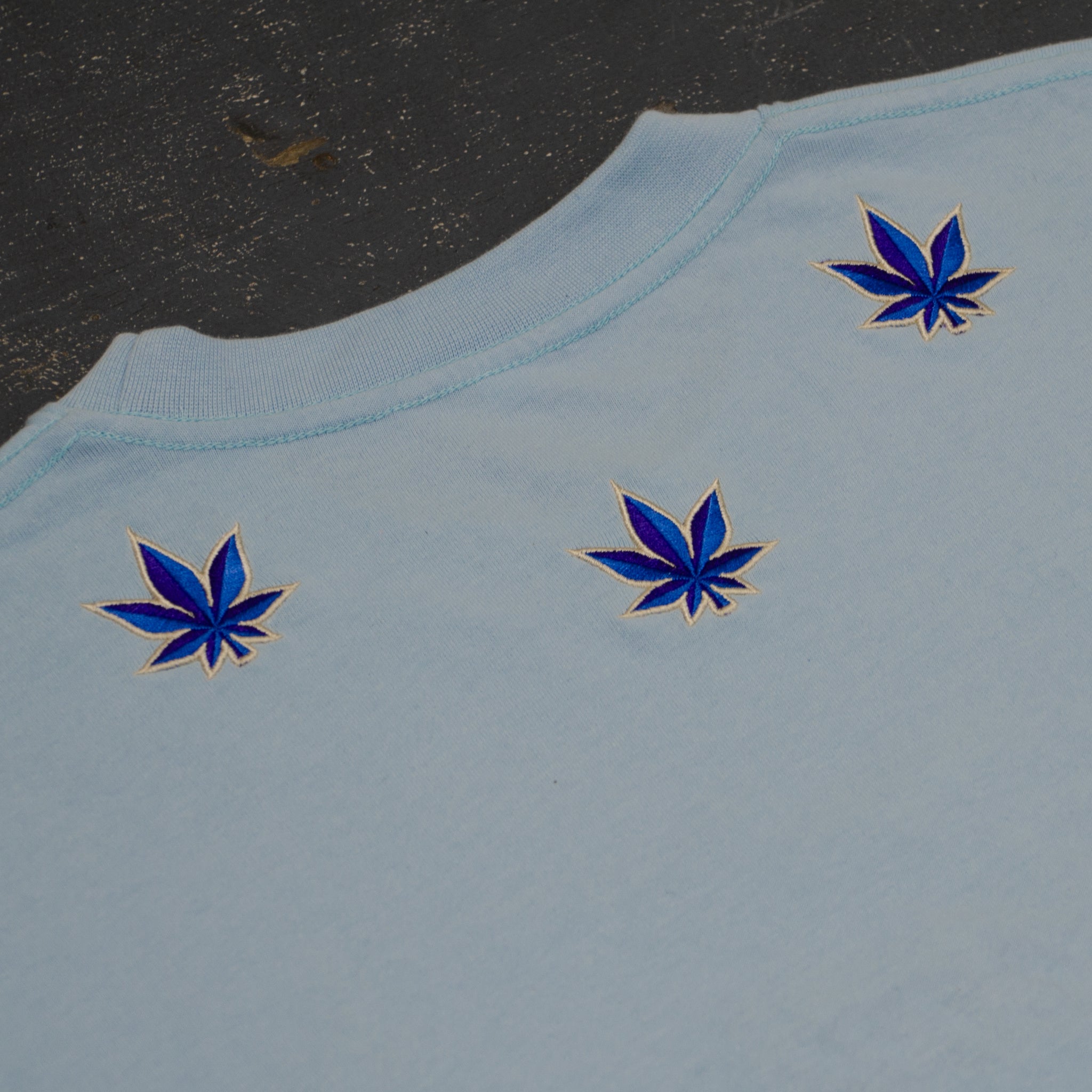 Stoned Blessed : Genetic Tee Blue