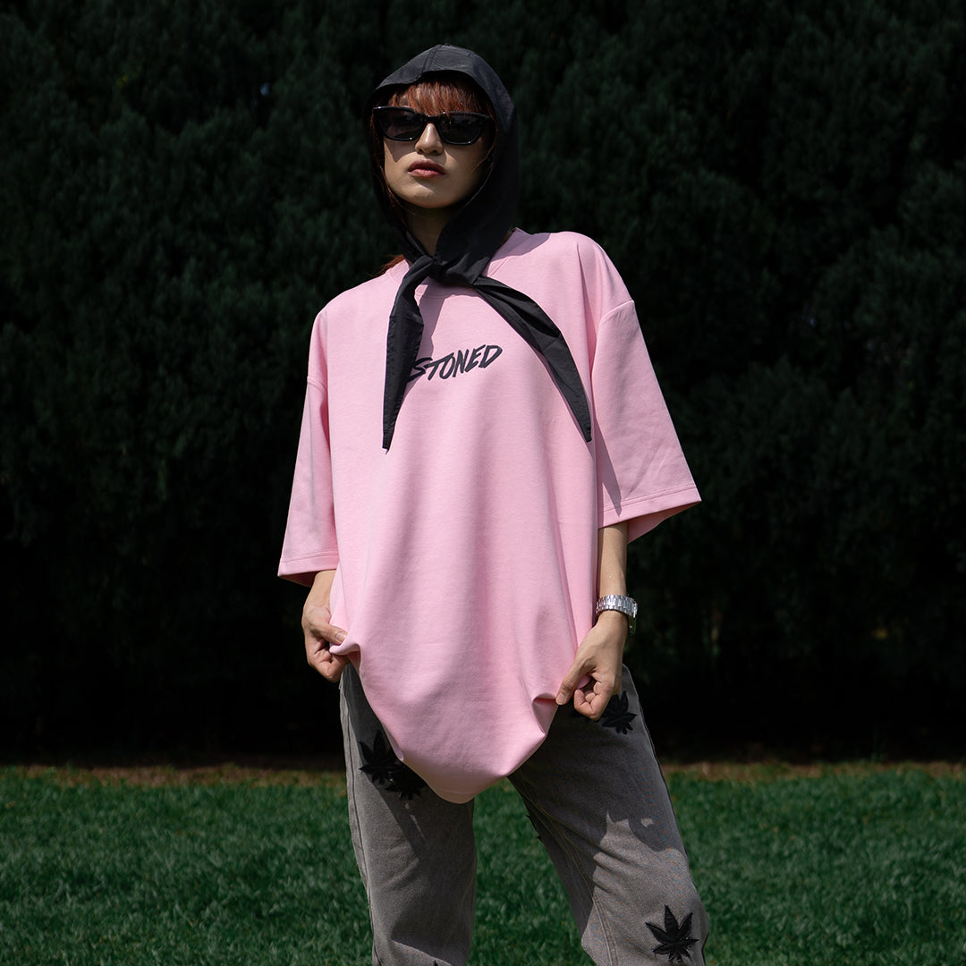 Colours : Genetic Hexagon Tee Pink