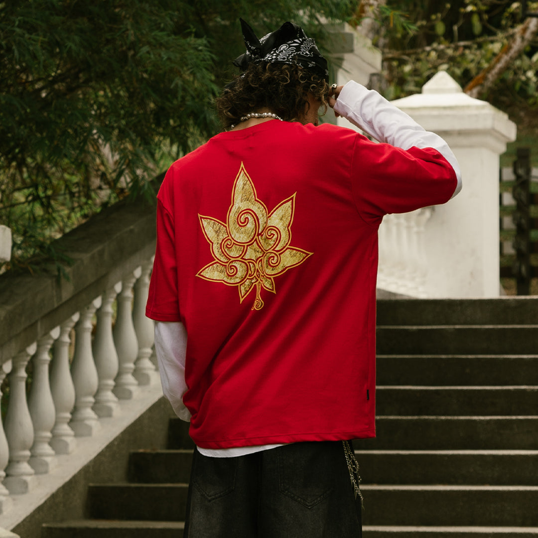 Golden Jade : Genetic Maple Tee Red