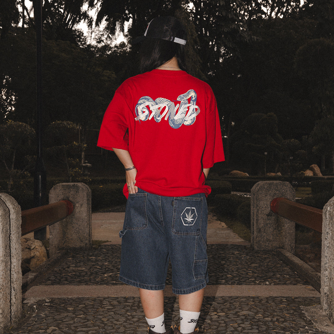 Mystic : Denim Jorts Blue