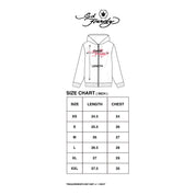 Stoned x Ed Hardy : Black Widow Zip Up Hoodie