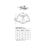 Stoned x Ed Hardy : Rhinestone Womens Shorts Grey
