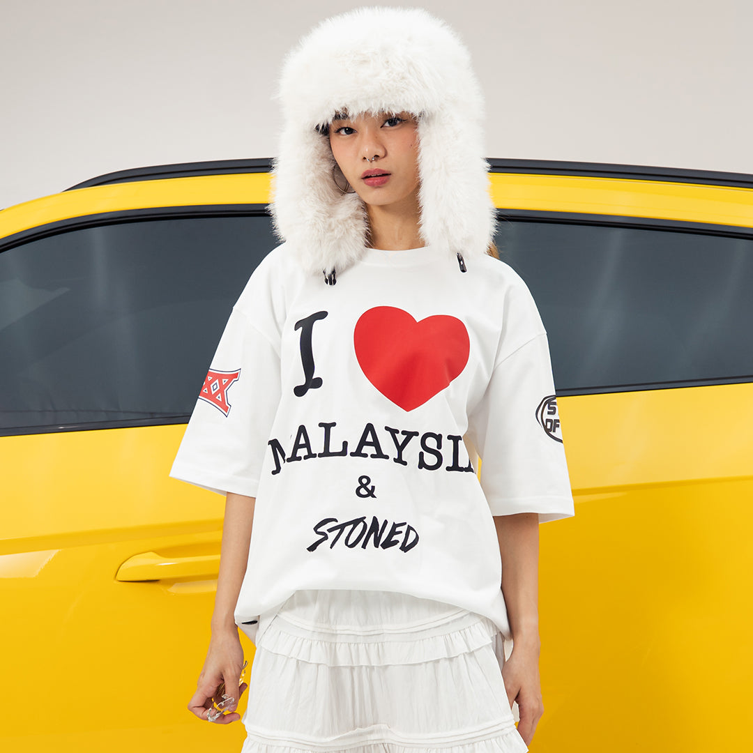 EOT : I Love Malaysia Tee White