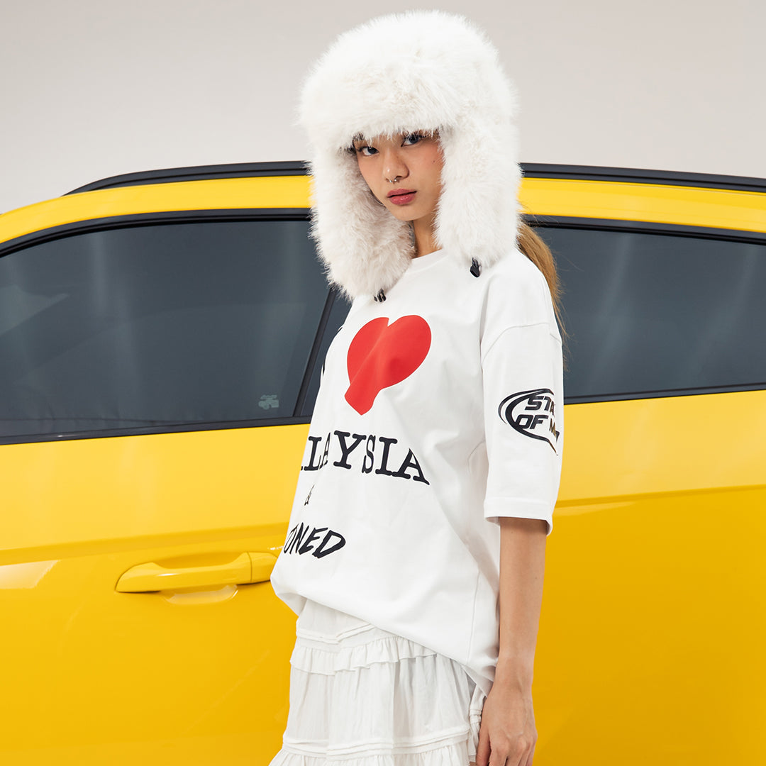 EOT : I Love Malaysia Tee White