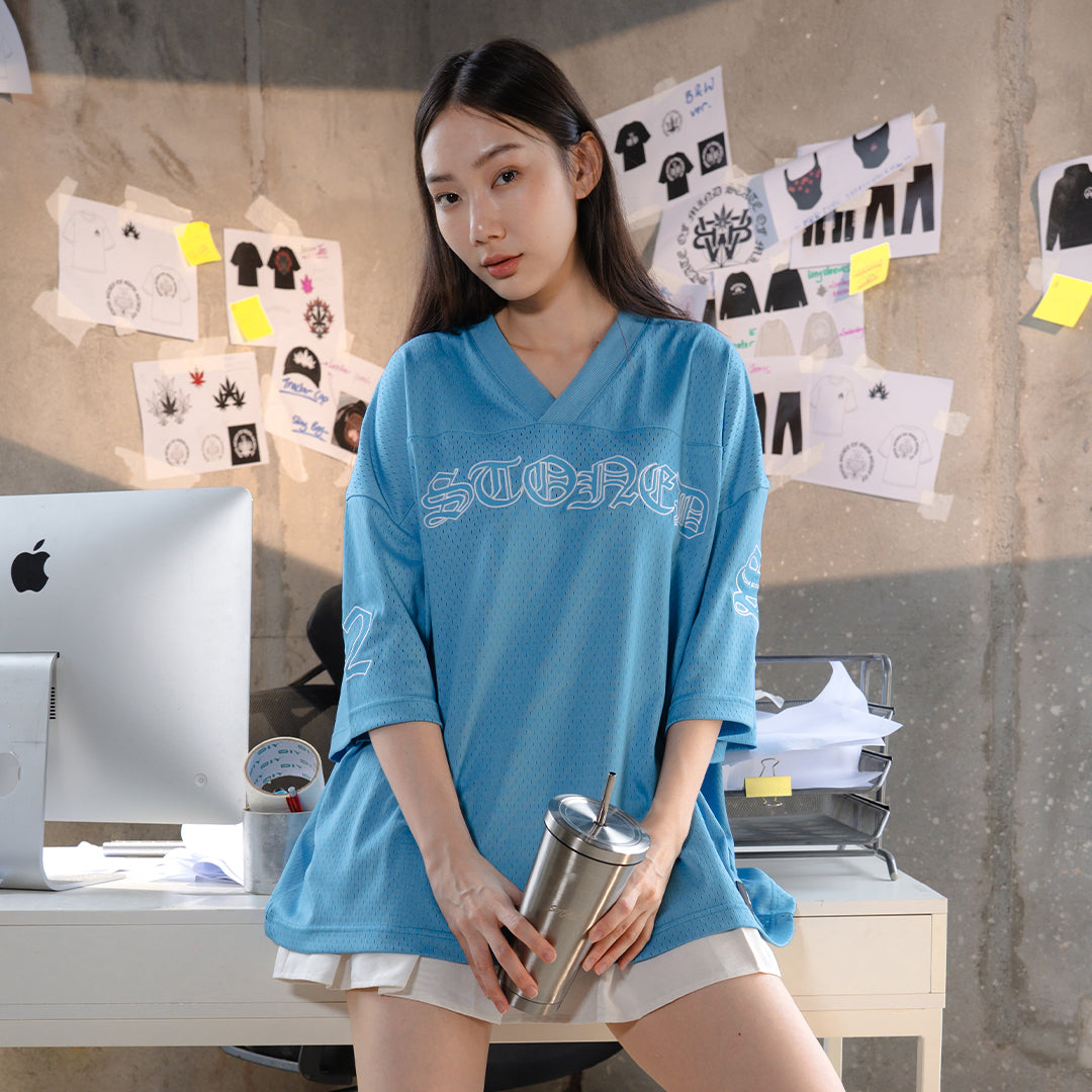 WBB25 : Icon Mesh Jersey Blue
