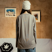 WBB25 : Letter L/S Tee Grey