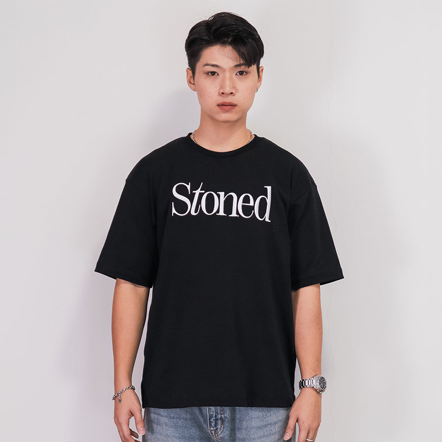 Stoned Future-back : Logo Tee Black