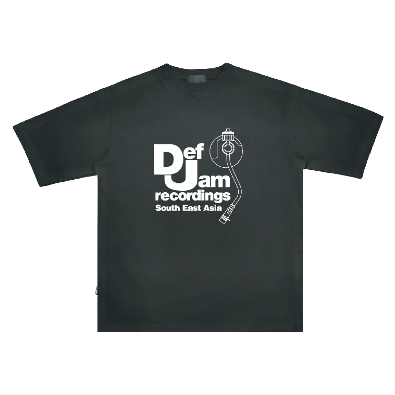 Stoned x Def Jam SEA Signature Logo Tshirt Black