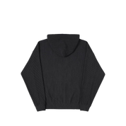 Supplier : Pleats Zip Hoodie Black