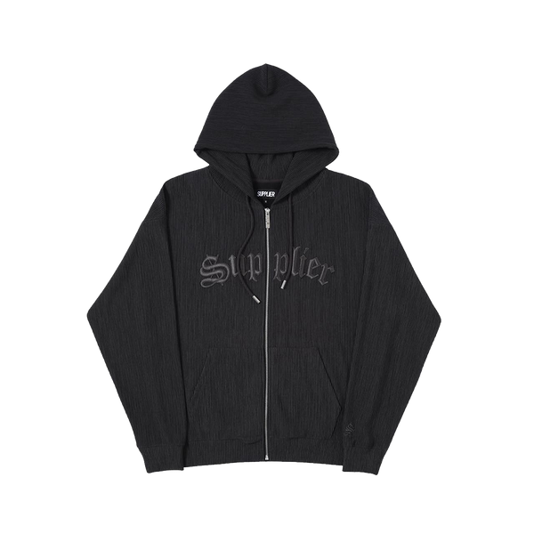 【HI FI FNK】Record Pleats Zip Hoodie HI FI FNK】Record Pleats Zip Hoodie