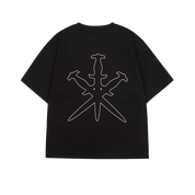 Unknown : Retro Logo Print Tee Black