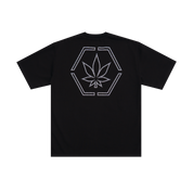 ATC : Genetic Hexagon Rhinestone Tee Black